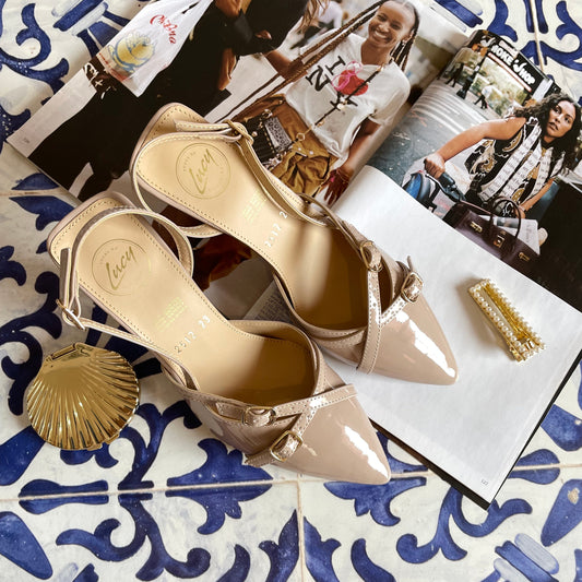 Tacón Hebillas 8 cm