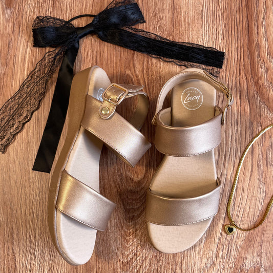 Sandalia con suela confort