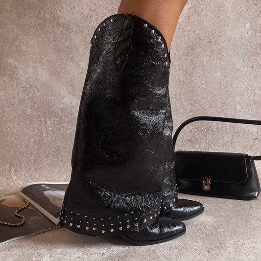 Bota campana XL con estoperoles 451