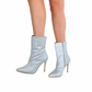 Botin con brillos, tacon de aguja 5506