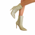 Botin con brillos, tacon de aguja 5506