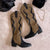 Bota vaquera negro con cafe 7220