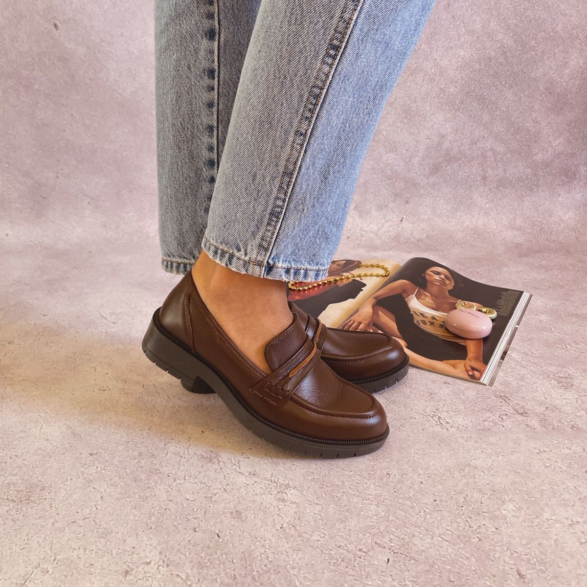 Mocasin de Piel 9650