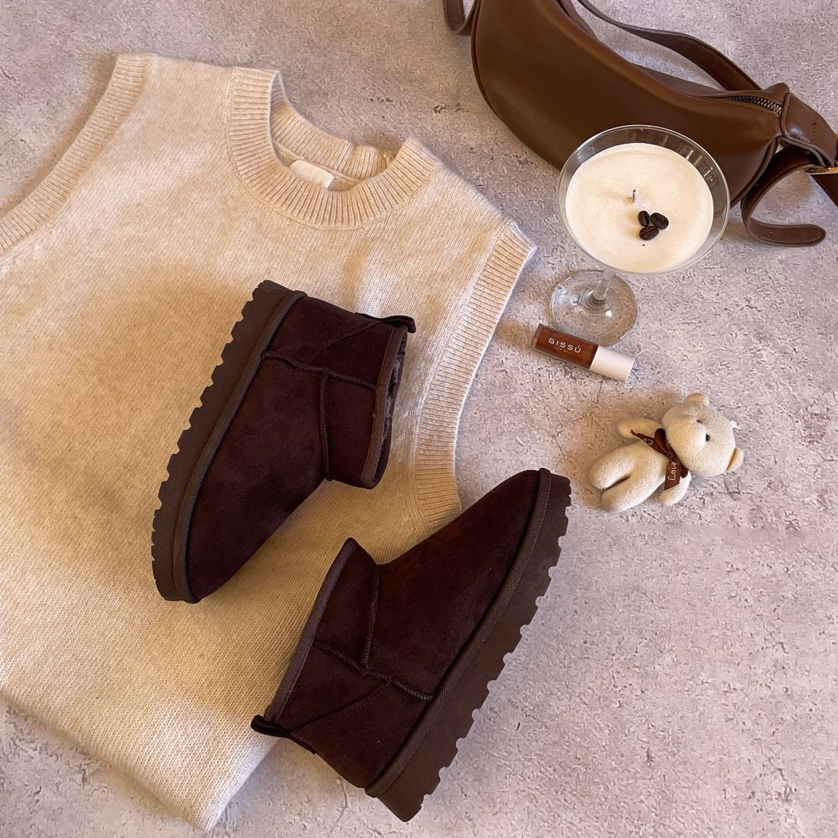 Botín con interior afelpado 8244