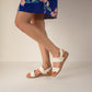 Sandalia con suela confort
